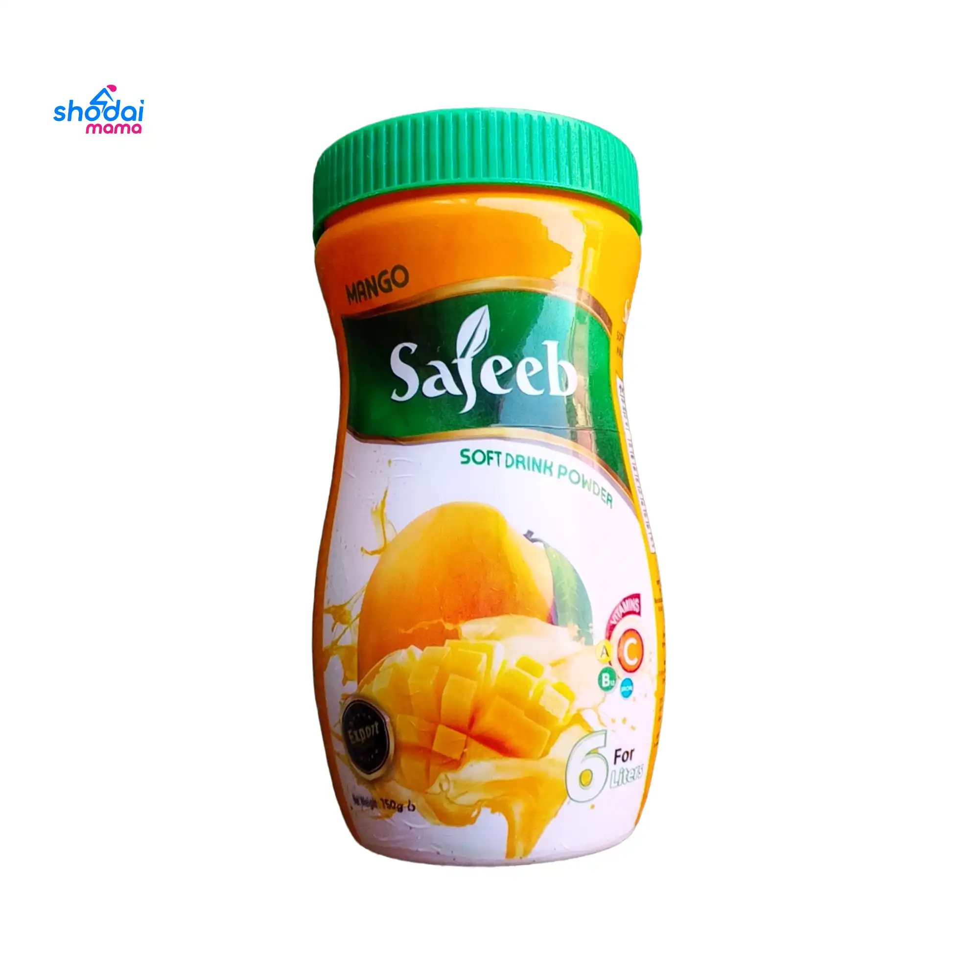 Sajeeb Soft Drink Powder (Mango Flavour) 750gm Jar